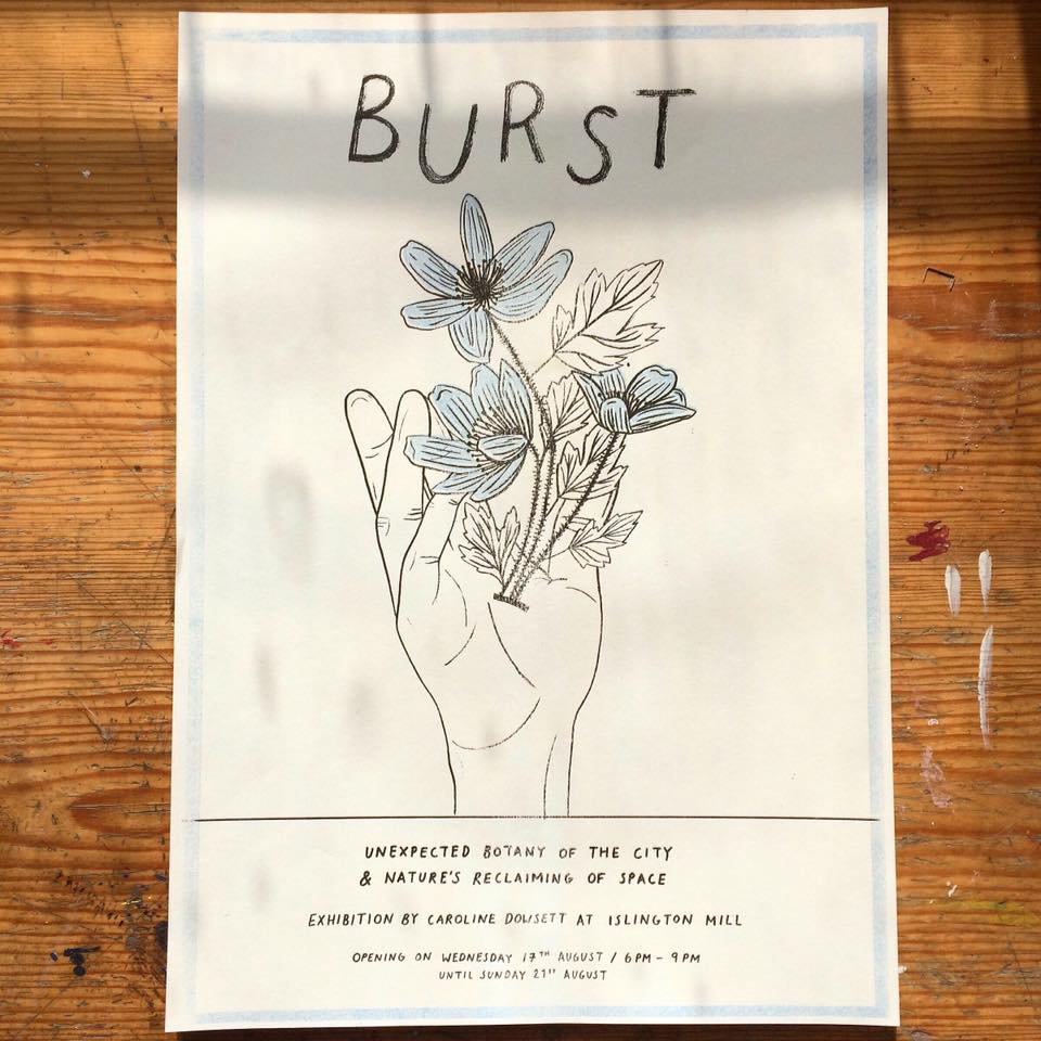 Exhibition Opening // BURST by Caroline Dowsett